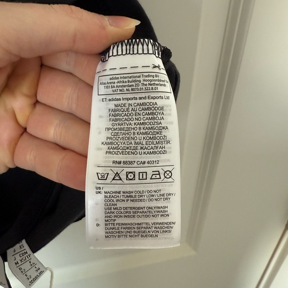 Adidas Black Trefoil Halter Tank - Picture 11 of 11